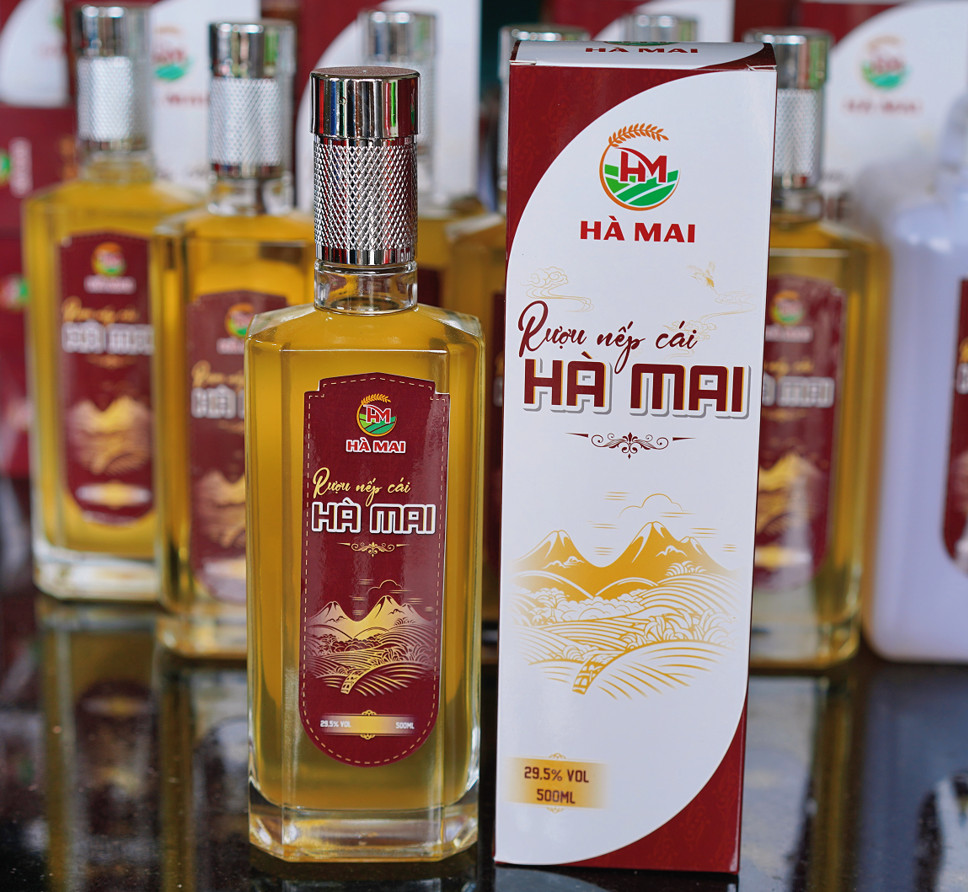 Rượu nếp cái Hà Mai